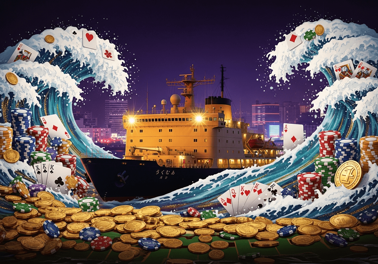 「しらせ」凱旋！幸運の船が日本のギャンブル界にビッグウェーブを運んでくるぞ！