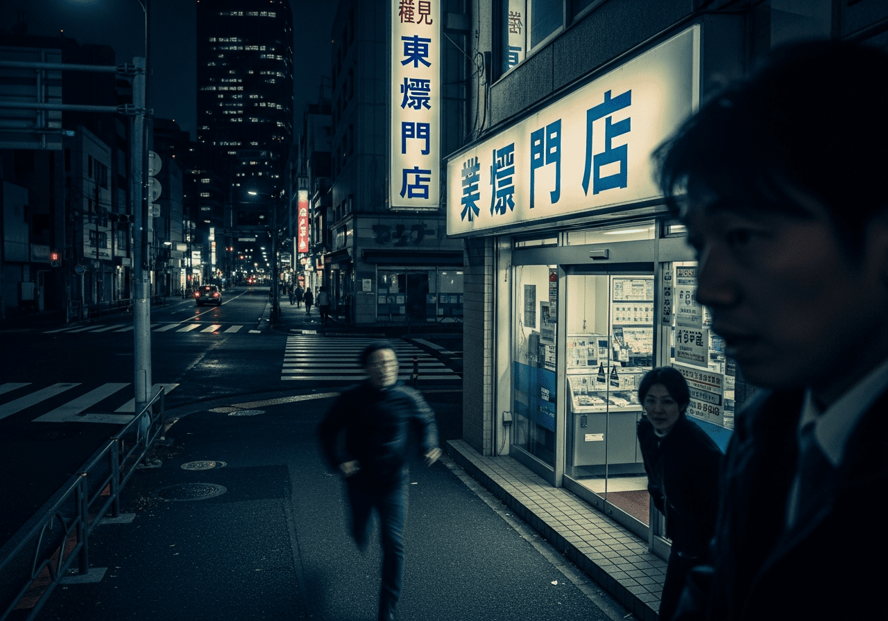 【緊急速報】東京の闇に潜む危険！質店強盗、アナタの資金は大丈夫？！