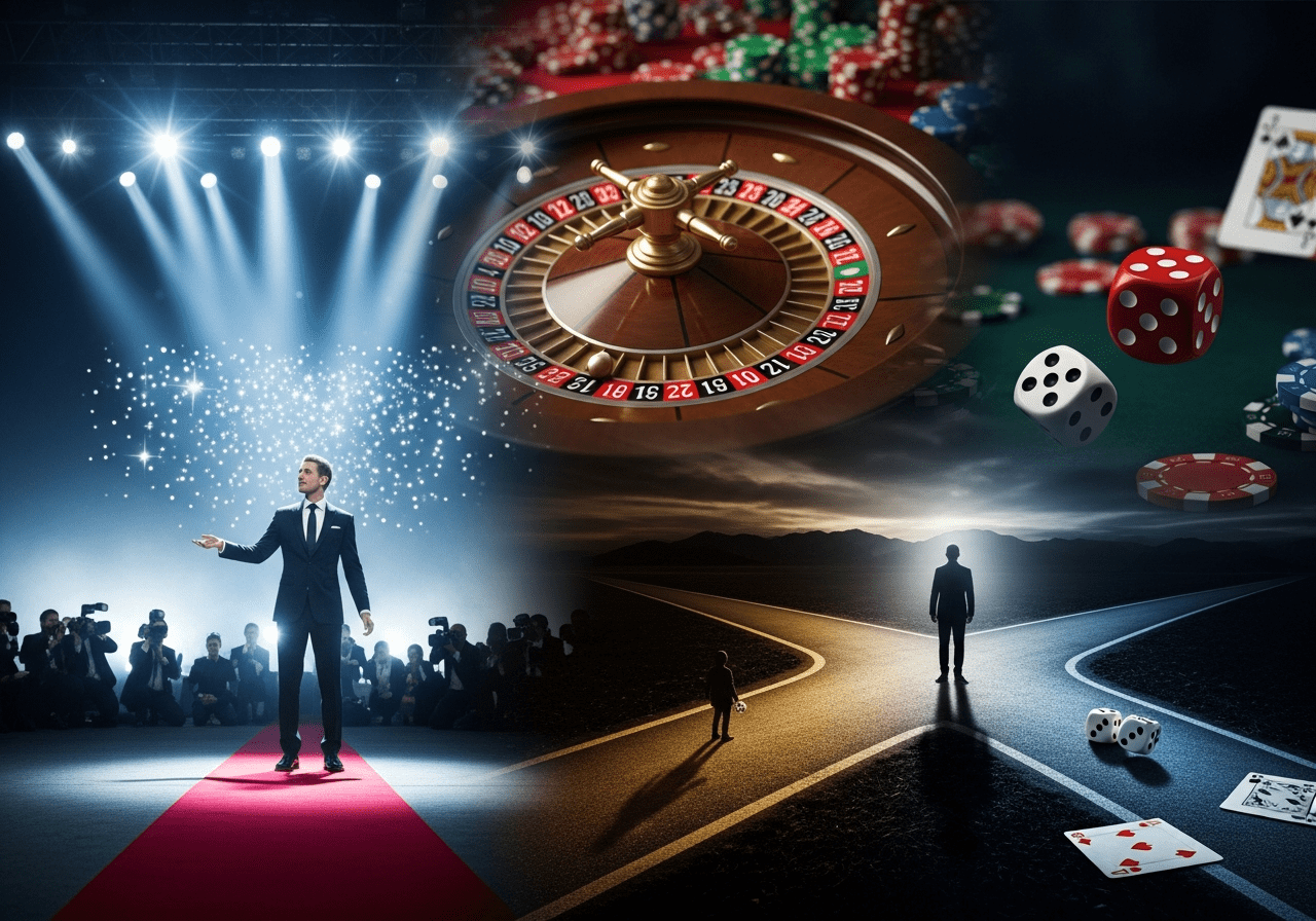 まさかの展開！大人気スターの悲劇から学ぶ、ギャンブルの「予測不能な興奮」と「賢いリスク管理」！