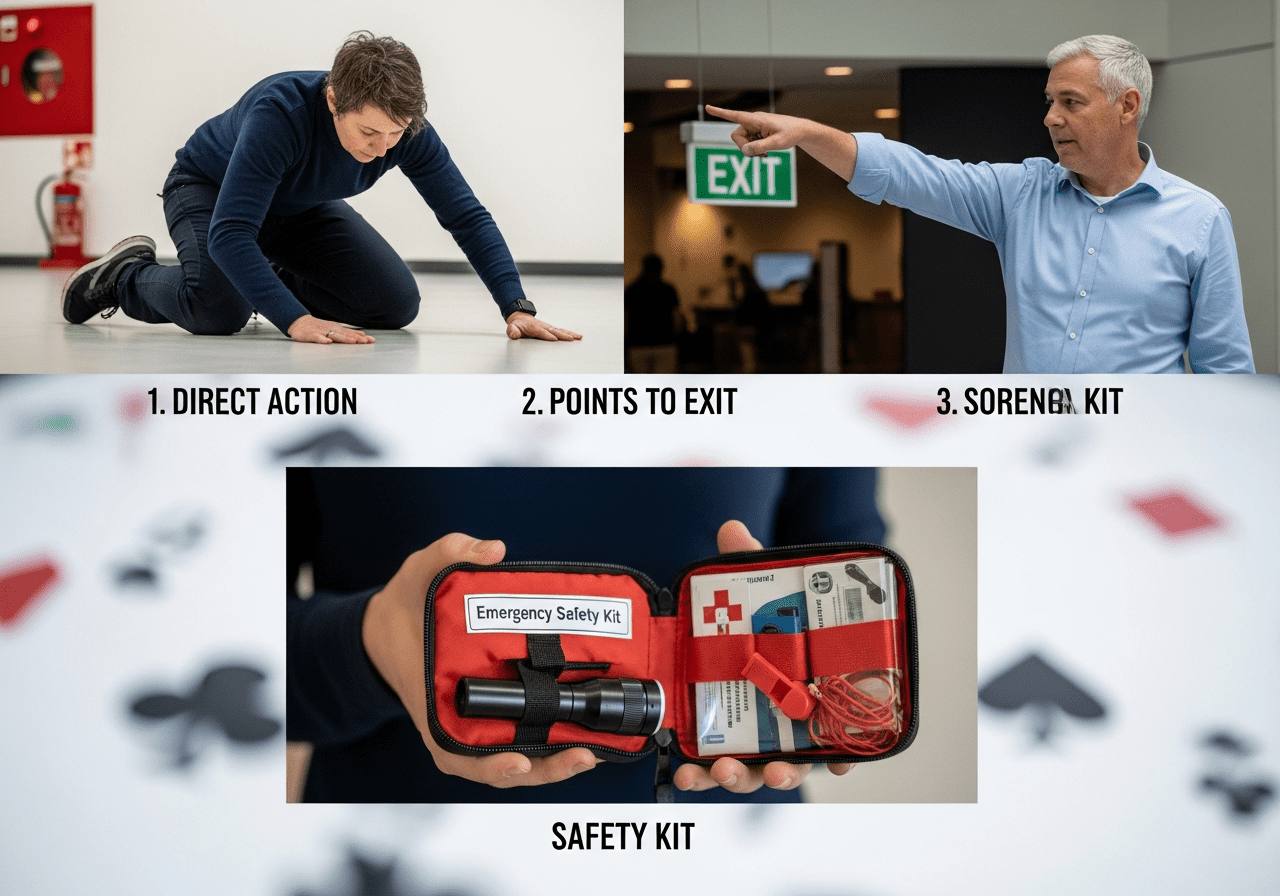 リアル火災から学ぶ！オンラインカジノで「安全避難」する方法！