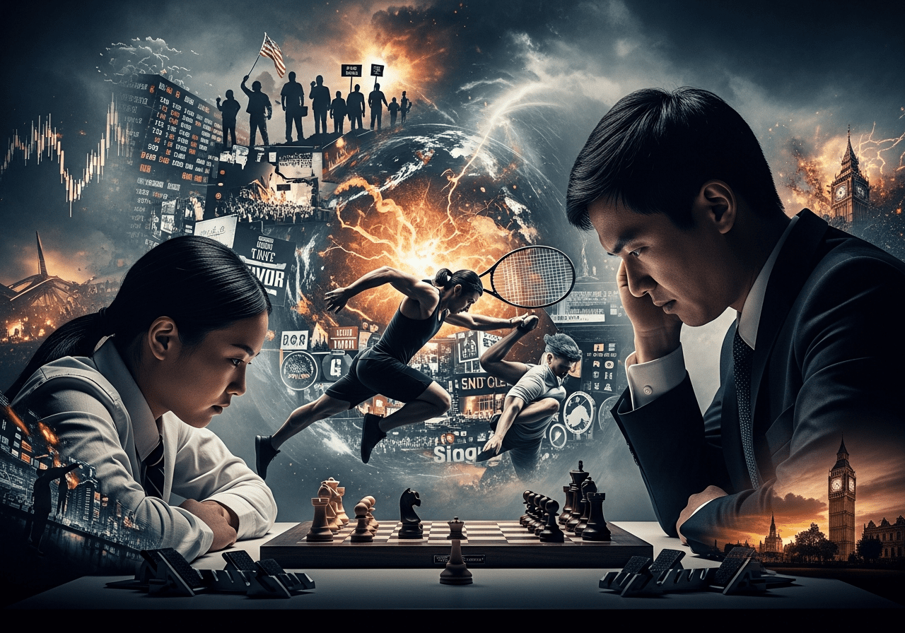 速報！世界は揺れても、キミの勝負は揺るがない！