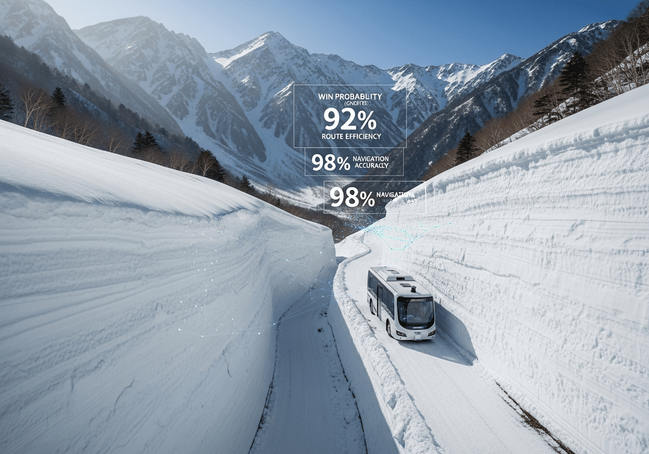 雪の壁もAI時代！あなたの勝率もデジタルで爆上がり？